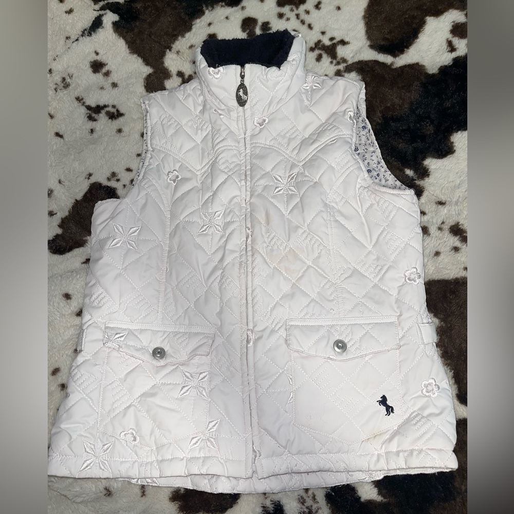 Women’s White Vest